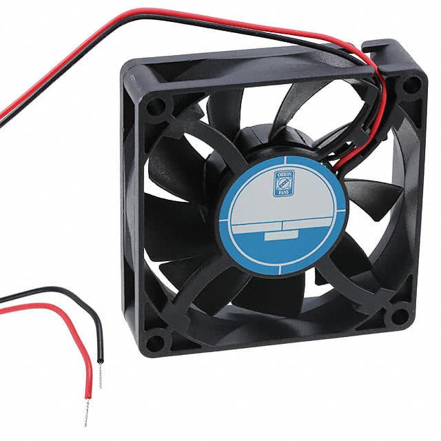 OD7020-12HB FAN AXIAL 70X20MM 12VDC WIRE