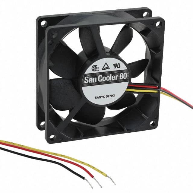 9A0824H4011 FAN AXIAL 80X25MM 24VDC WIRE