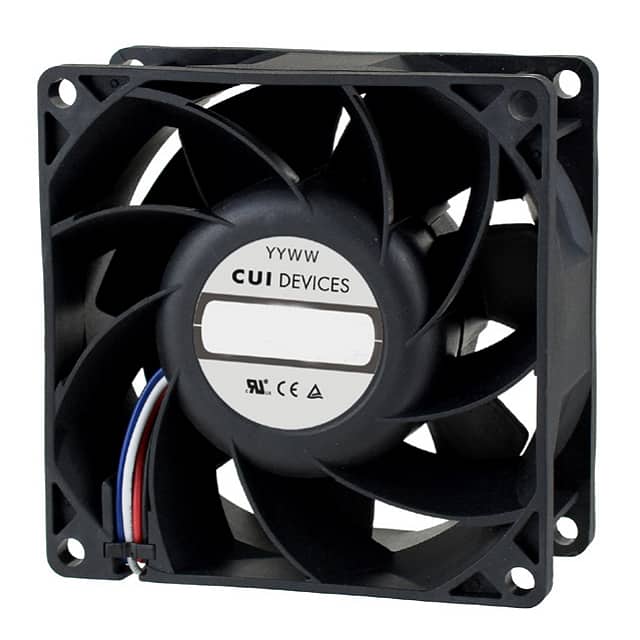 CFM-8038B-230-387 FAN AXIAL 80X37.6MM 24VDC WIRE
