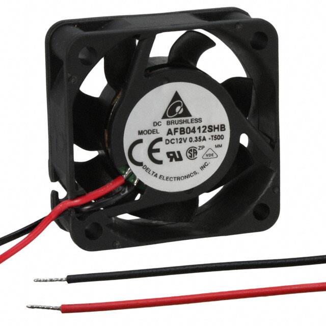 AFB0412SHB-T500 FAN AXIAL 40X15MM 12VDC WIRE