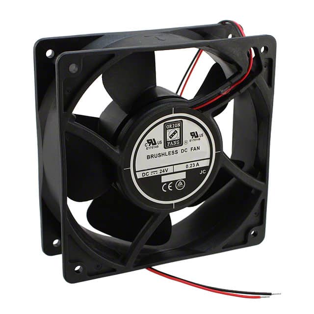 OD1238-24MSS FAN AXIAL 120X38.5MM 24VDC WIRE