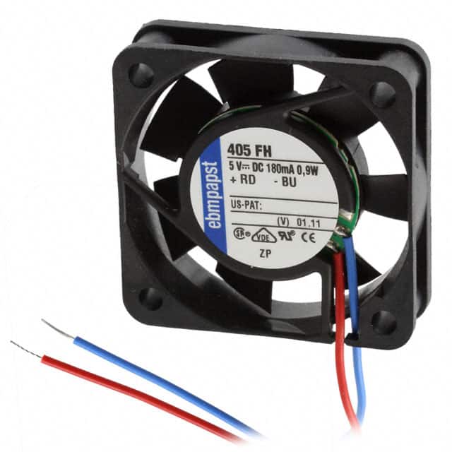 405FH FAN AXIAL 40X10MM 5VDC WIRE