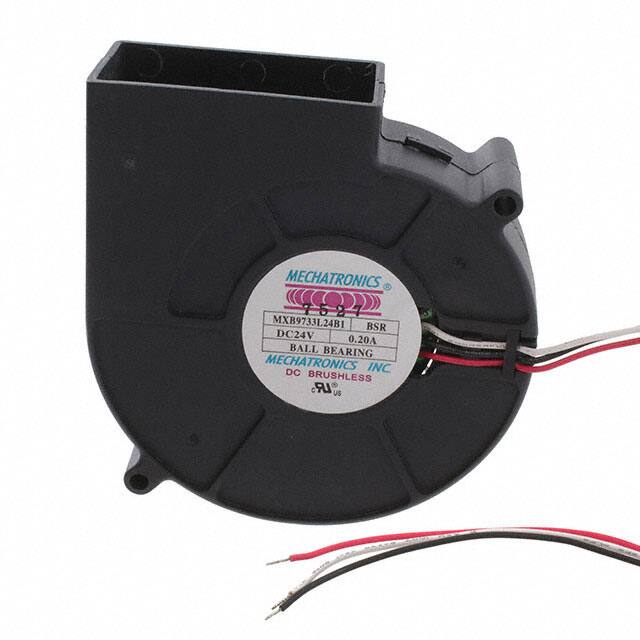 MXB9733L24B1-BSR FAN BLOWER 97X33MM 24VDC WIRE