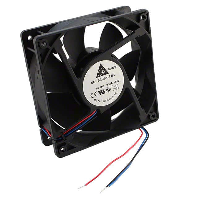 AFB1224HE-F00 FAN AXIAL 120X38MM 24VDC WIRE