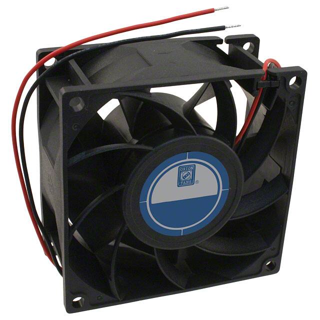 OD8038-12HBVXC FAN AXIAL 80X38MM 12VDC WIRE