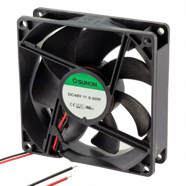 GE92252B1-000U-AE9 FAN AXIAL 92X25MM 24VDC WIRE
