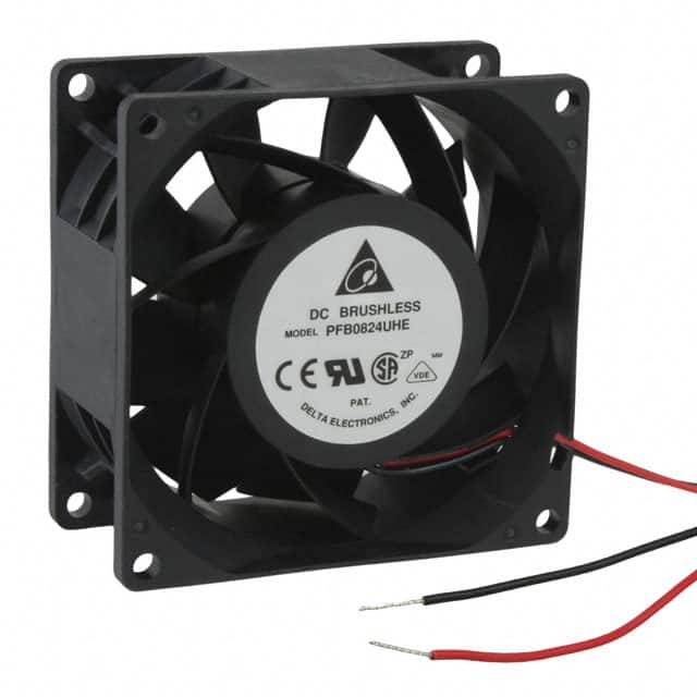 PFB0824UHE-T500 FAN AXIAL 80X38MM 24VDC WIRE