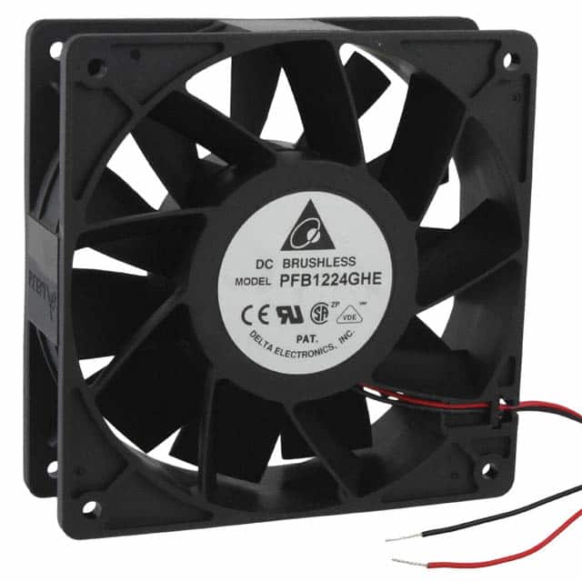 PFB1224GHE-T500 FAN AXIAL 120X38MM 24VDC WIRE