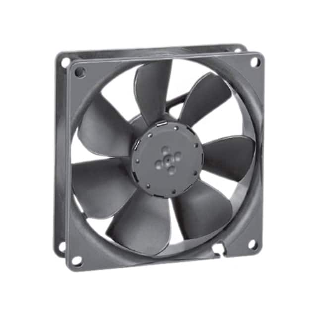 3414NHU FAN AXIAL 92X25.4MM 24VDC WIRE