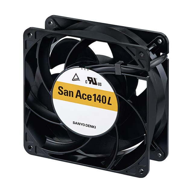 9LG1412M5001 FAN AXIAL 140X51MM 12VDC WIRE
