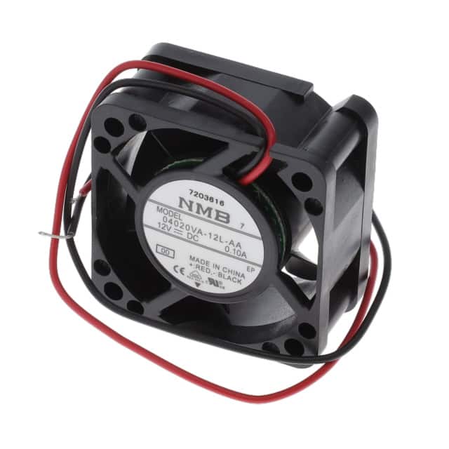 04020VA-12L-AA-00 FAN AXIAL 40X20MM 12VDC WIRE