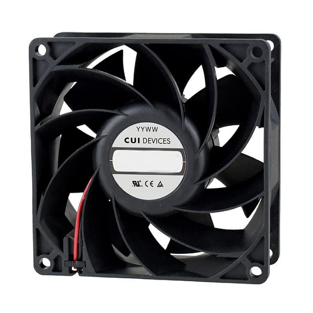 CFM-9238B-130-410 FAN AXIAL 92X37.5MM 12VDC WIRE