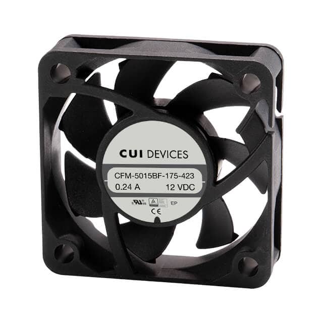 CFM-5015BF-130-224 FAN AXIAL 50X15.5MM 12VDC WIRE
