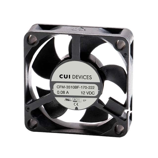 CFM-3510BF-190-277-20 FAN AXIAL 35X10.3MM 12VDC WIRE