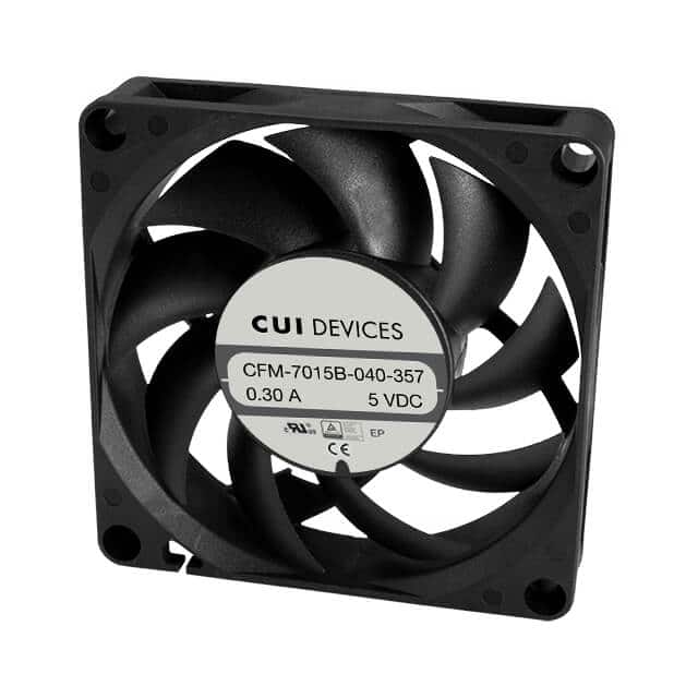 CFM-7015B-050-406-20 FAN AXIAL 70X15.5MM 5VDC WIRE