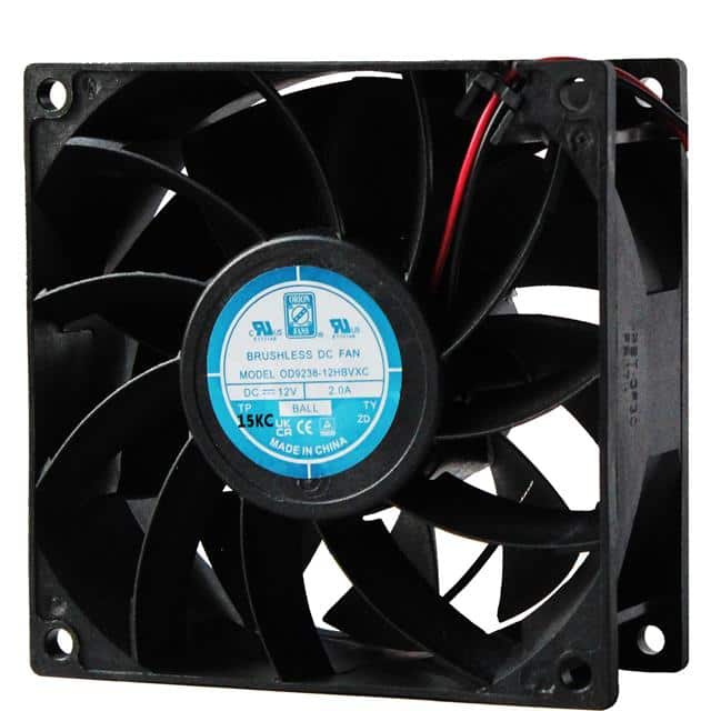 OD9238-48MBVXE FAN AXIAL 92X38MM 48VDC WIRE