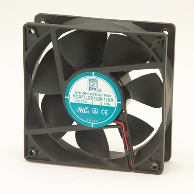 OD1238-24H3B FAN AXIAL 120X38MM 24VDC WIRE