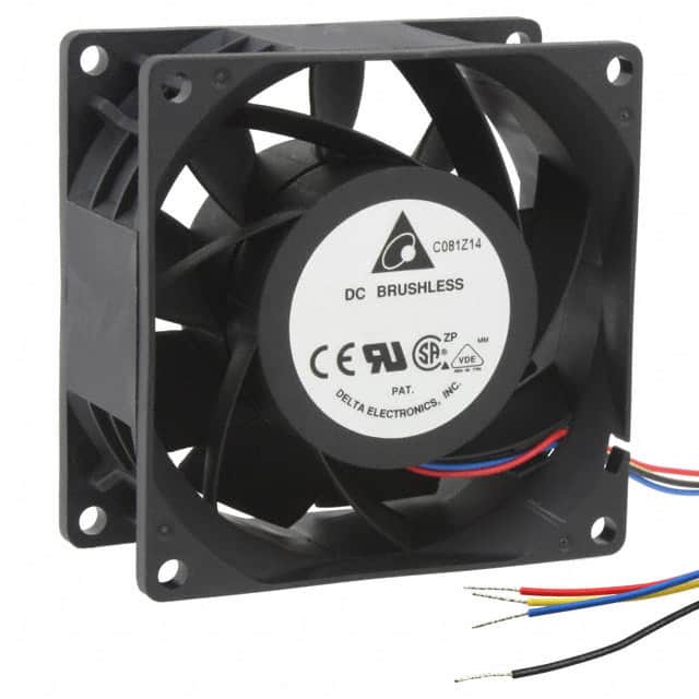 THB0848BEB51 FAN AXIAL 80X38MM 48VDC WIRE