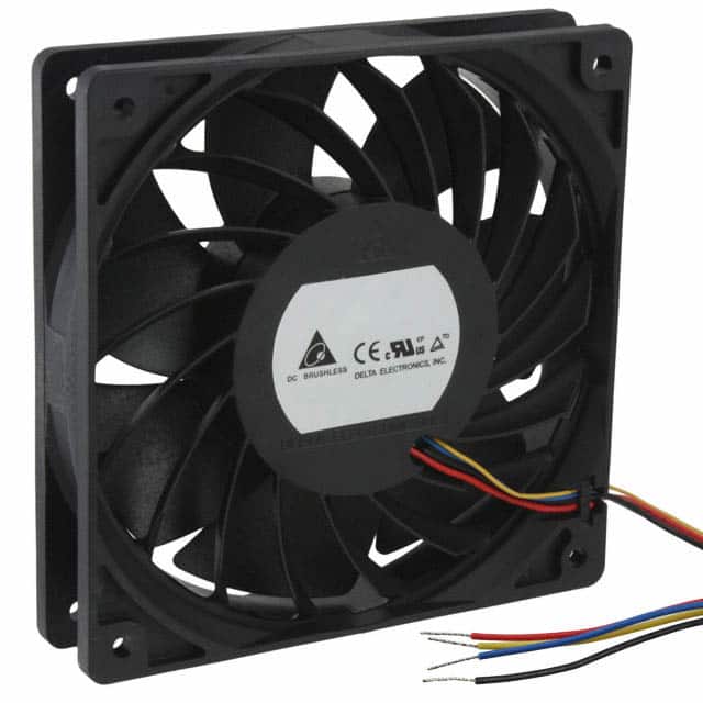 THB1224B-PM00 FAN AXIAL 120X25.4MM 24VDC WIRE
