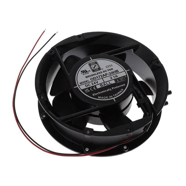 OD172AP-24HB FAN AXIAL 172X51MM 24VDC WIRE