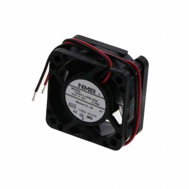 1608VL-05W-B50-B00 FAN AXIAL 40.1X20MM 24VDC WIRE