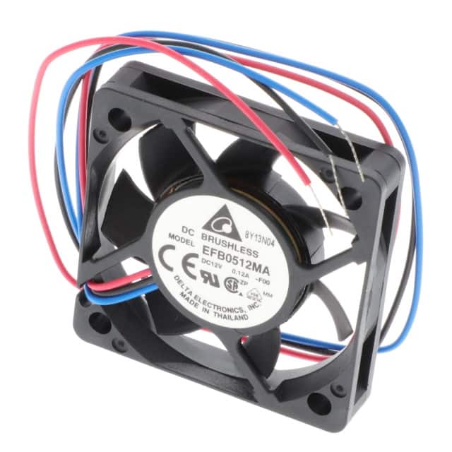 EFB0512MA-F00 FAN AXIAL 50X10MM 12VDC WIRE