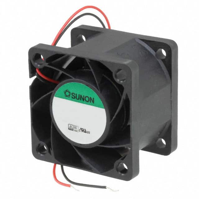 PF38281B2-000U-A99 FAN AXIAL 38X28MM 12VDC WIRE