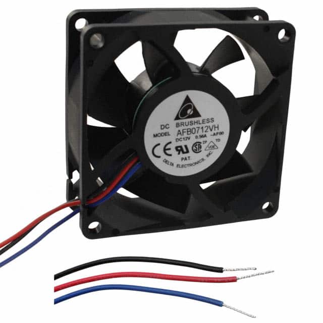 AFB0712VH-AF00 FAN AXIAL 70X25.4MM 12VDC WIRE
