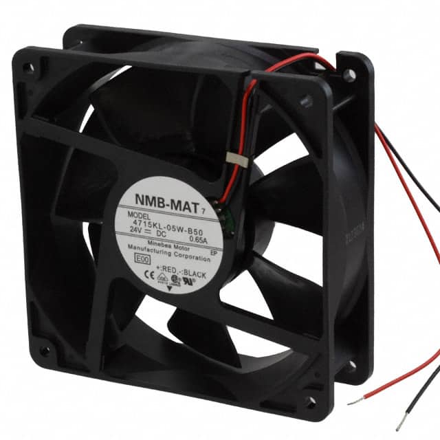 4715KL-05W-B50-E00 FAN AXIAL 119X38.4MM 24VDC WIRE