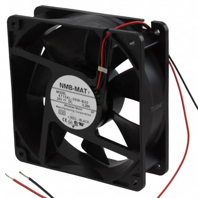 4715KL-05W-B20-E00 FAN AXIAL 119X38.4MM 24VDC WIRE