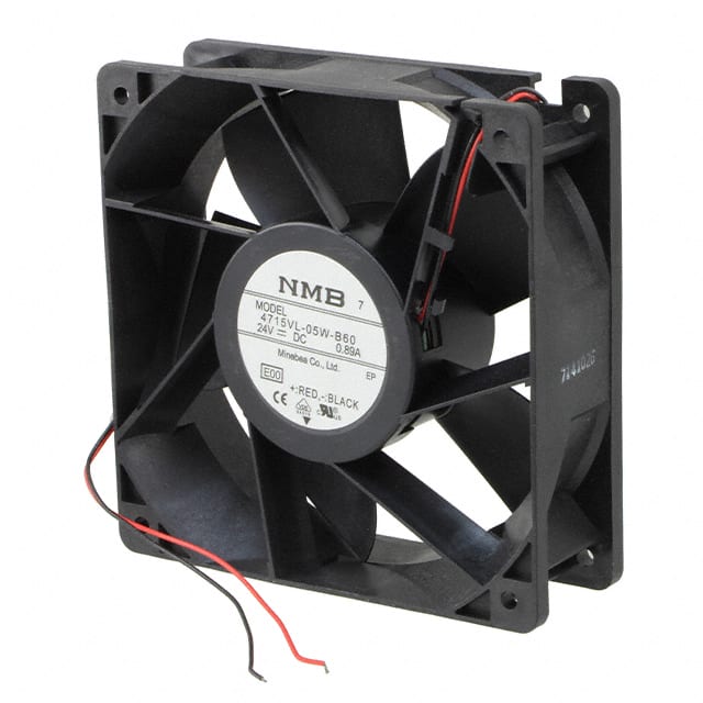 4715VL-05W-B60-E00 FAN AXIAL 120X38MM 24VDC WIRE