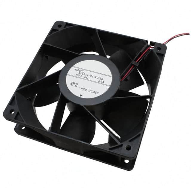 4715VL-04W-B80-E00 FAN AXIAL 120X38MM 12VDC WIRE