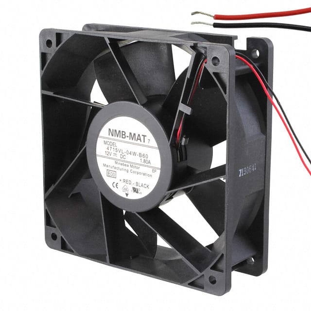 4715VL-04W-B60-E00 FAN AXIAL 120X38MM 12VDC WIRE