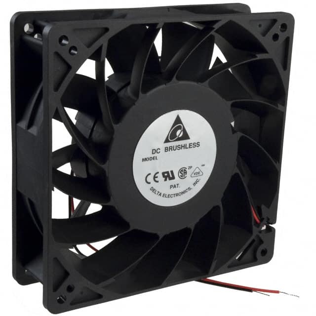 FFB1324SHE-B FAN AXIAL 127X38MM 24VDC WIRE