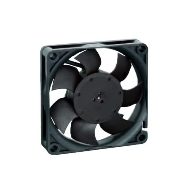 712F/2M-006 FAN AXIAL 70X15MM 12VDC RECT