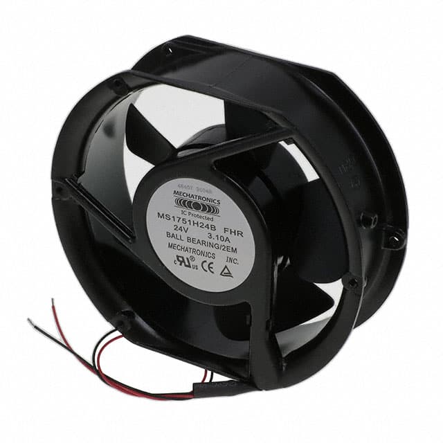 MS1751H24B-FHR-2EM FAN AXIAL 171X51.5MM 24VDC WIRE