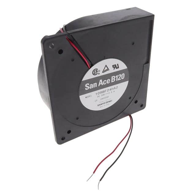 109BF24HA2 FAN BLOWER 120X32MM 24VDC WIRE