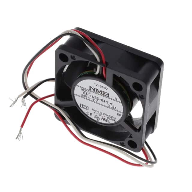 04015SS-24N-AL-00 FAN AXIAL 40X15MM 24VDC WIRE