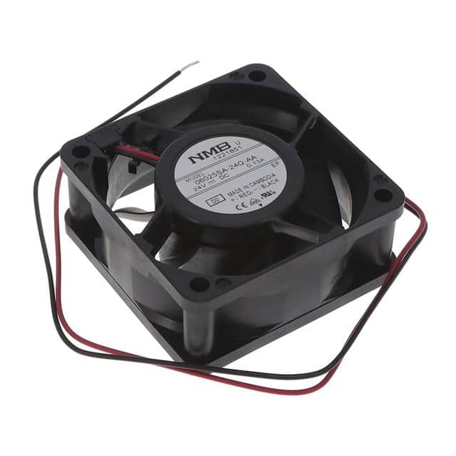 06025SA-24Q-AA-D0 FAN AXIAL 60X25MM 24VDC WIRE