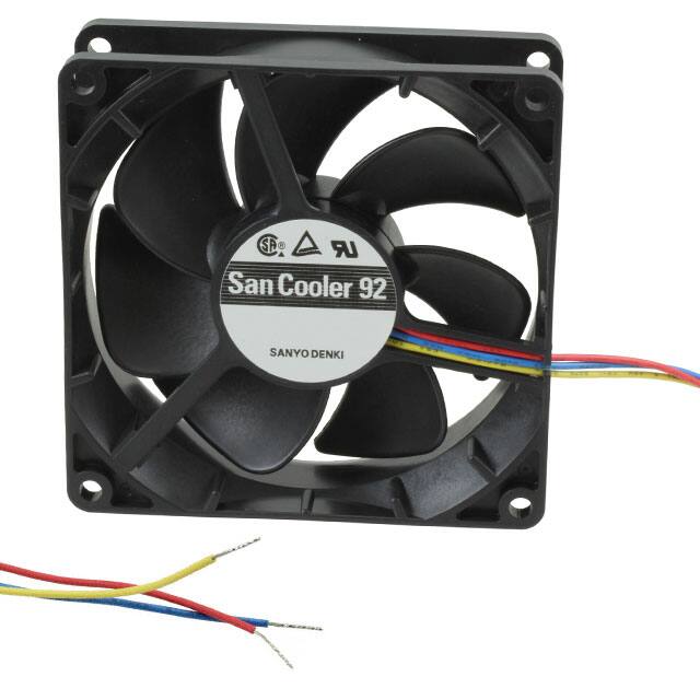 9A0924L4D011 FAN AXIAL 92X25MM 24VDC WIRE