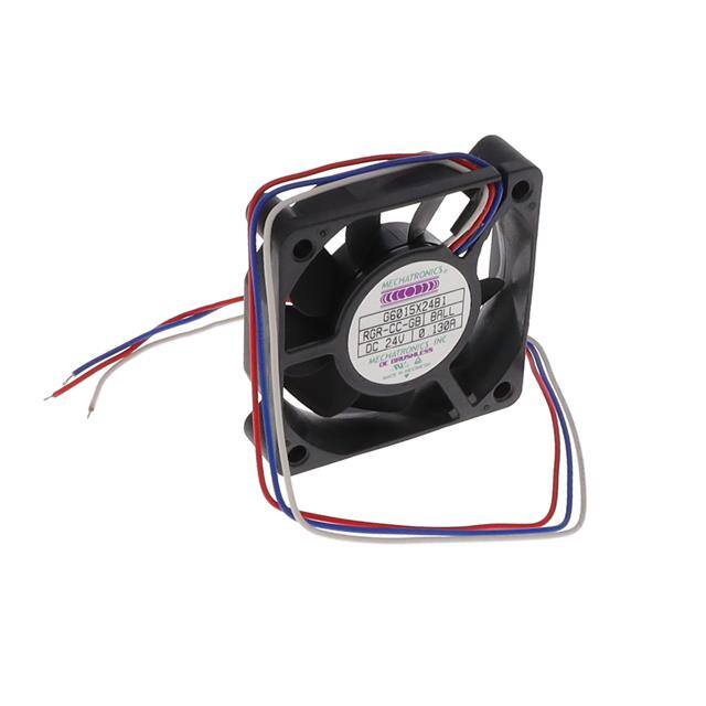 G6015X24B1-RGR-CC-GB FAN AXIAL 60X15.3MM 24VDC WIRE