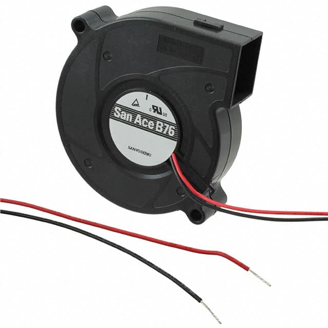 109BD24HA2 FAN BLOWER 76X30MM 24VDC WIRE