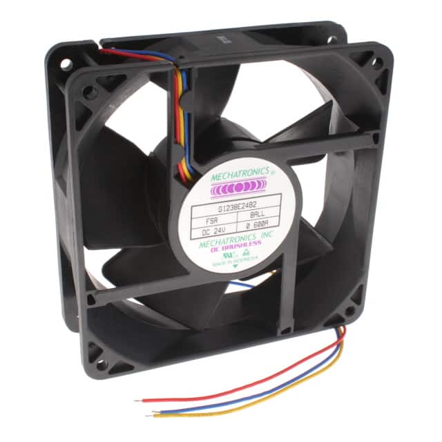 G1238E24B2-FSR FAN AXIAL 120X38MM 24VDC WIRE