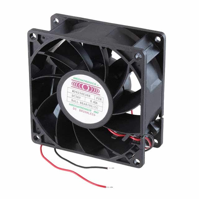 MD9238E36B-FSR-CC FAN AXIAL 92X38MM 36VDC WIRE