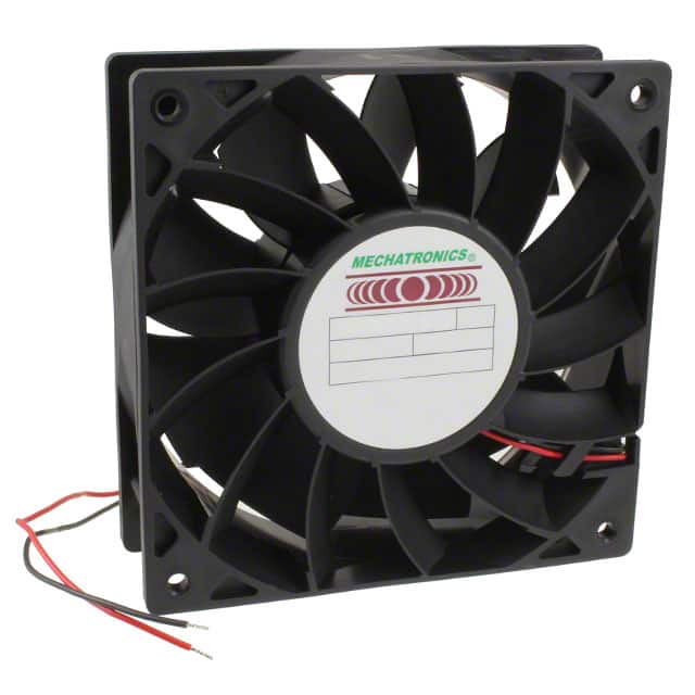 MD1238H12B-FSR FAN AXIAL 120X38MM 12VDC WIRE