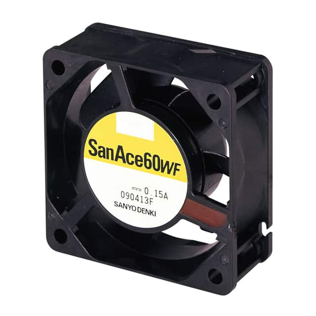 9WF0624H401 FAN AXIAL 60X25MM 24VDC WIRE