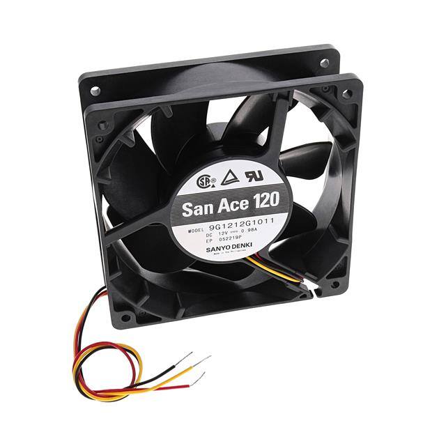 9G1212G1011 FAN AXIAL 119X38MM 12VDC WIRE
