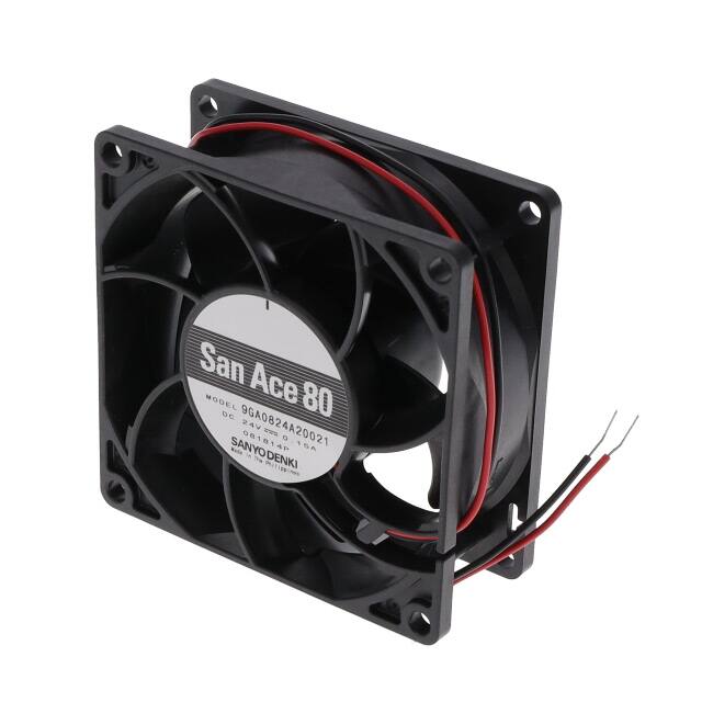 9GA0824A20021 FAN AXIAL 80X32MM 24VDC WIRE