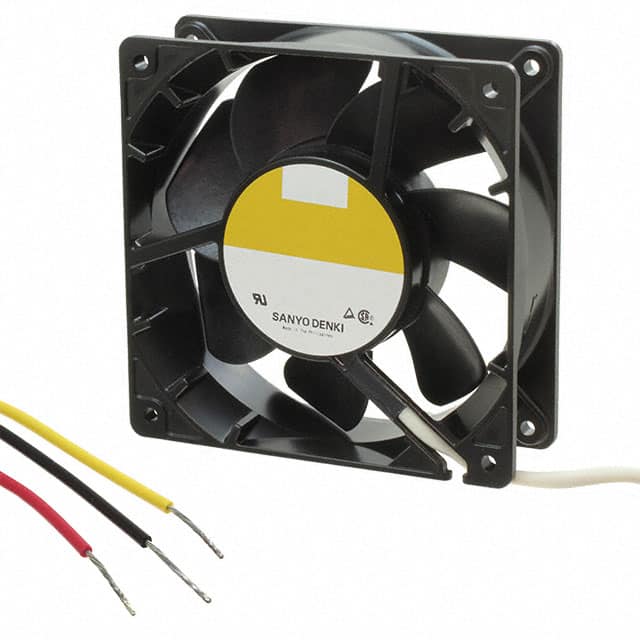 9WG1212G101-E FAN AXIAL 120X38MM 12VDC WIRE