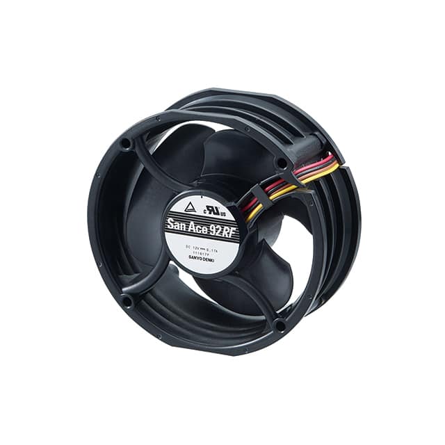 9RF0912P1H001 FAN AXIAL 92X38MM 12VDC WIRE